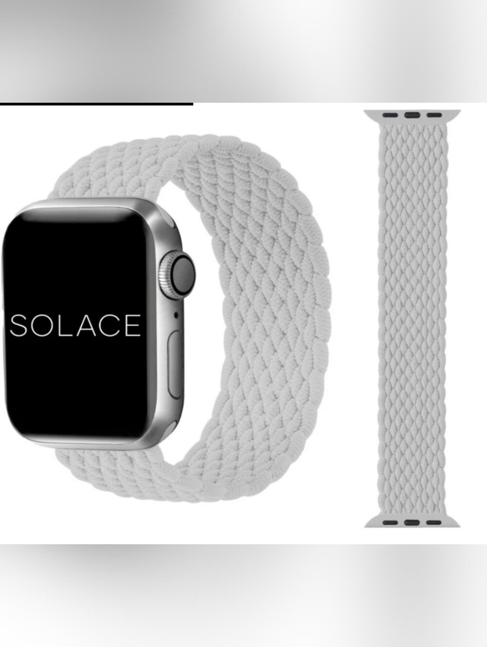 SOLACE Imperium V2 Loop for Apple Smart Watch Band - Light Gray